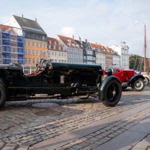 Klassiske biler i Nyhavn