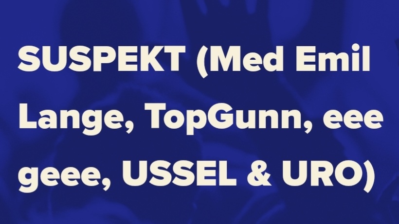 Suspekt koncert reffen