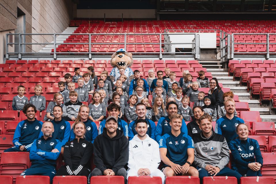 Hjertebørn på fodboldskole hos F.C. København