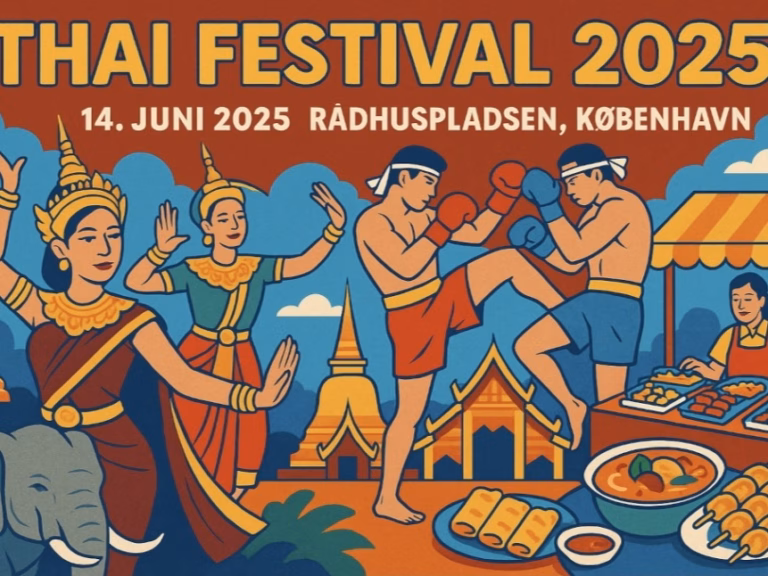 Thai Festival 2025 – Rådhuspladsen i København